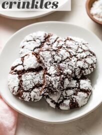 Chocolate crinkle cookies are a beloved Christmas tradition. Add a simple secret ingredient to make yours stand out from the rest!