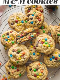 Soft and chewy Chocolate Chip Mini M&M Cookies are a timeless classic you'll absolutely love! This is the best recipe you can count on for super soft cookies brimming with chocolate and cheerful candies, the kind of cookie your kids will beg you to make time after time.