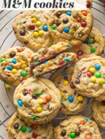 Soft and chewy Chocolate Chip Mini M&M Cookies are a timeless classic you'll absolutely love! This is the best recipe you can count on for super soft cookies brimming with chocolate and cheerful candies, the kind of cookie your kids will beg you to make time after time.