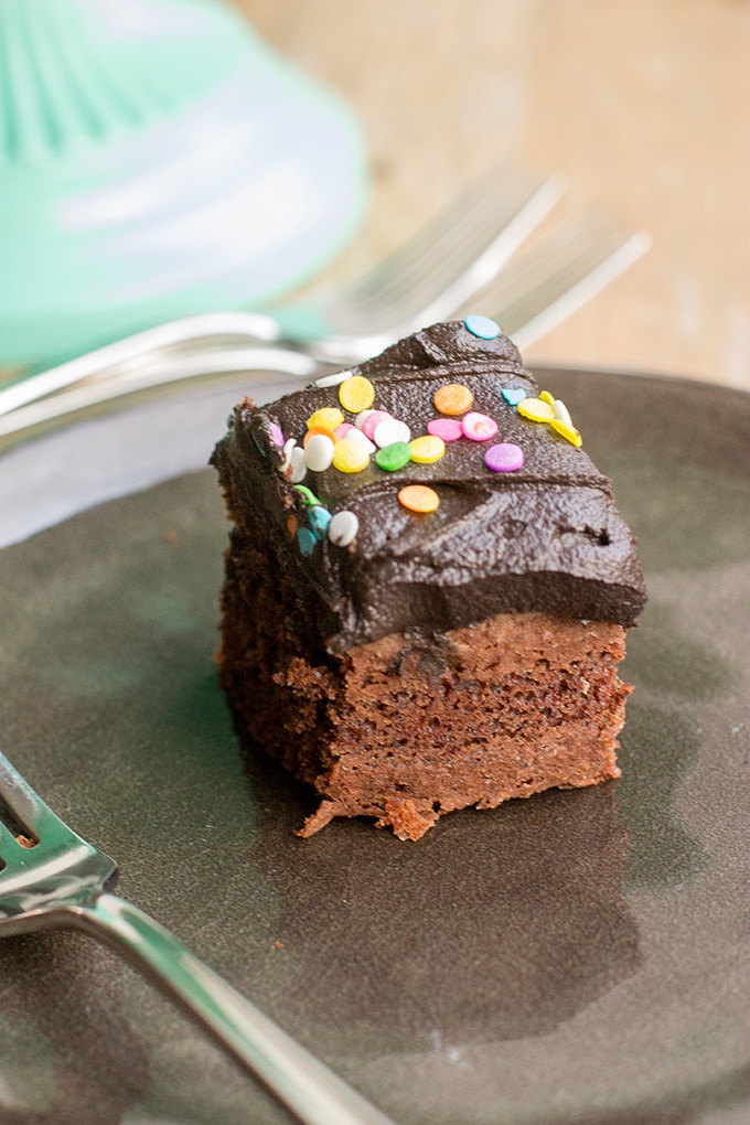 Everyday Chocolate Snack Cake Nourish and Fete