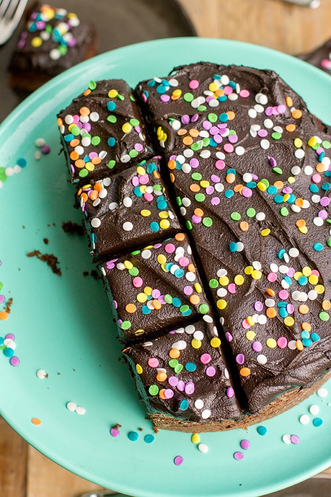 Everyday Chocolate Snack Cake Nourish and Fete