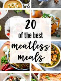 20 Of The Best Meatless Meals | A roundup of easy, delicious vegetarian dinner ideas | nourish-and-fete.com