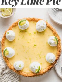 Count on this easy and reliable recipe for a classic Key Lime Pie with no fuss. The buttery graham cracker crust, creamy sweet-tart filling, and simple yet impressive garnishes come together for a spectacular dessert every time.