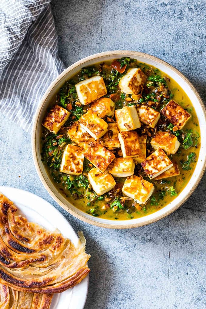 Saag paneer - myfoodstory.com