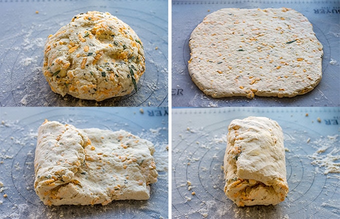 Rosemary cheddar buttermilk biscuits | Flaky, buttery layers, a perfect side for soup, chili, Thanksgiving, or any cozy meal. #thanksgivingsides #biscuits