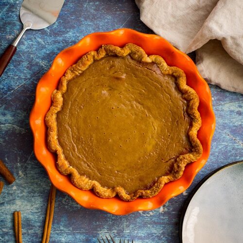 Bourbon Molasses Pumpkin Pie Nourish and Fete