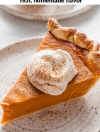 This ultimate Bourbon Molasses Pumpkin Pie delivers an extra dimension of flavor and a rich, custard-like texture for a truly delicious spin on the classic. Serve with whipped cream and a dusting of cinnamon to put your holiday celebration over the top.