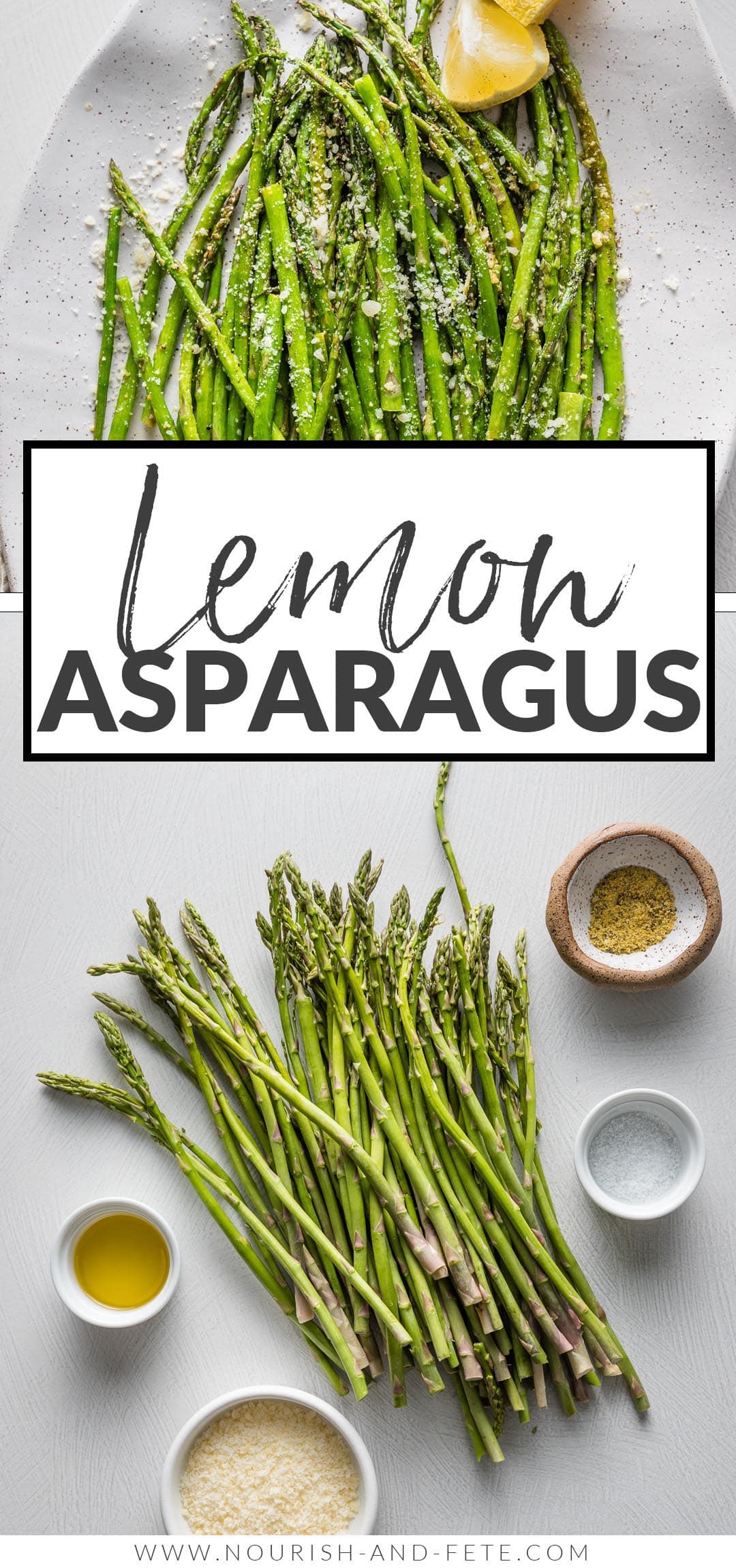 Lemon Pepper Asparagus Nourish and Fete
