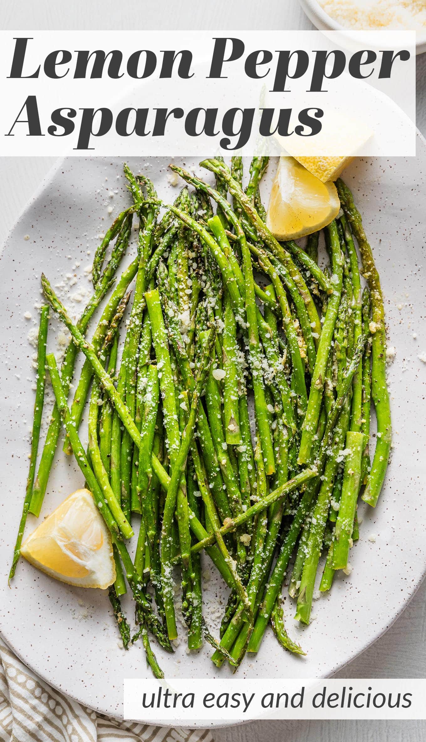 Lemon Pepper Asparagus Nourish and Fete