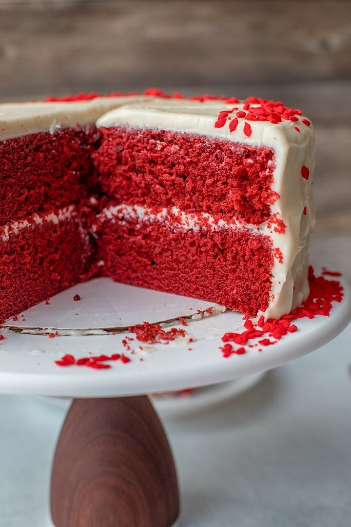 Red Velvet Dragonscale Cake - Liv for Cake