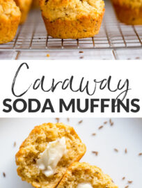 Caraway Irish Soda Bread Muffins - Nourish and Fete