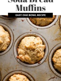 Hearty and lightly sweet, these Irish Soda Bread Muffins have delightfully craggy tops and are packed with the bright, warm flavor of caraway seeds. Mix up the batter in one bowl, and these can be ready in just about 30 minutes for breakfast, snacks, or a festive side to your St. Patrick's Day feast.