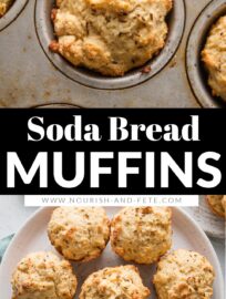 Hearty and lightly sweet, these Irish Soda Bread Muffins have delightfully craggy tops and are packed with the bright, warm flavor of caraway seeds. Mix up the batter in one bowl, and these can be ready in just about 30 minutes for breakfast, snacks, or a festive side to your St. Patrick's Day feast.