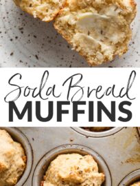 Hearty and lightly sweet, these Irish Soda Bread Muffins have delightfully craggy tops and are packed with the bright, warm flavor of caraway seeds. Mix up the batter in one bowl, and these can be ready in just about 30 minutes for breakfast, snacks, or a festive side to your St. Patrick's Day feast.