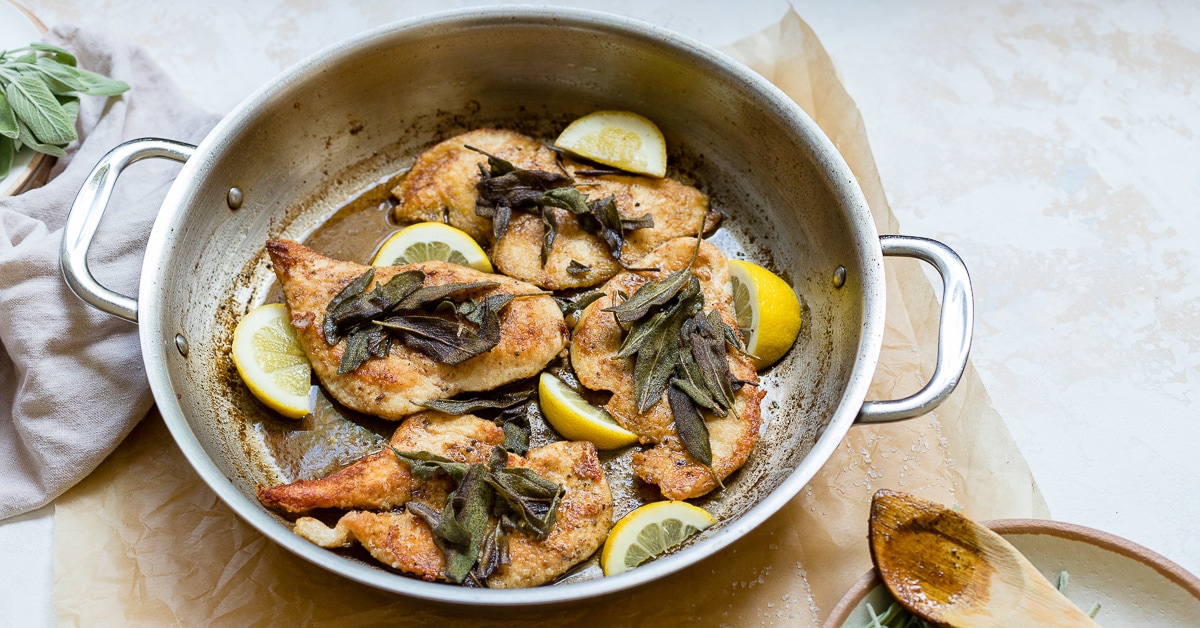 Brown Butter Sage Skillet Chicken