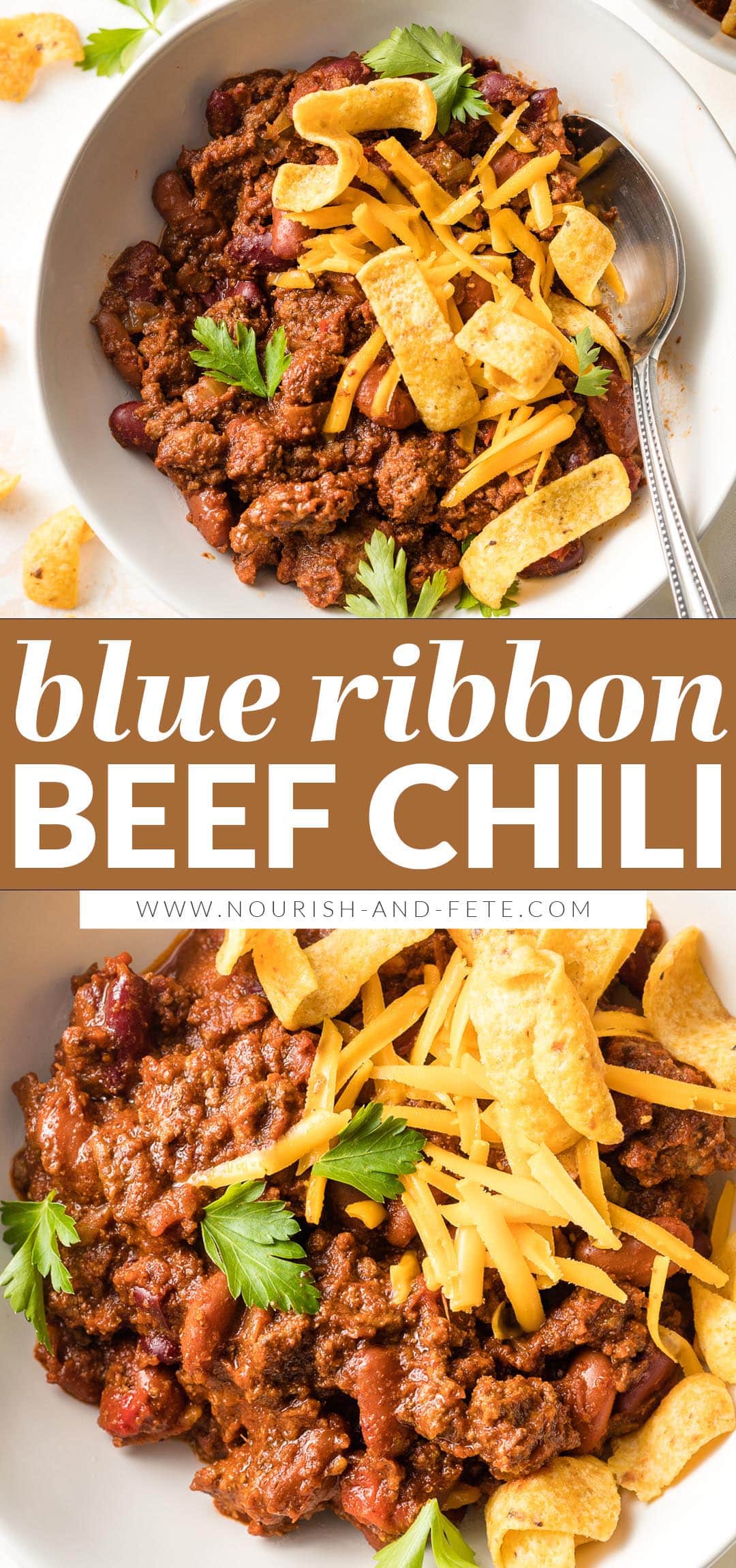 Blue Ribbon Beef Chili - Nourish and Fete