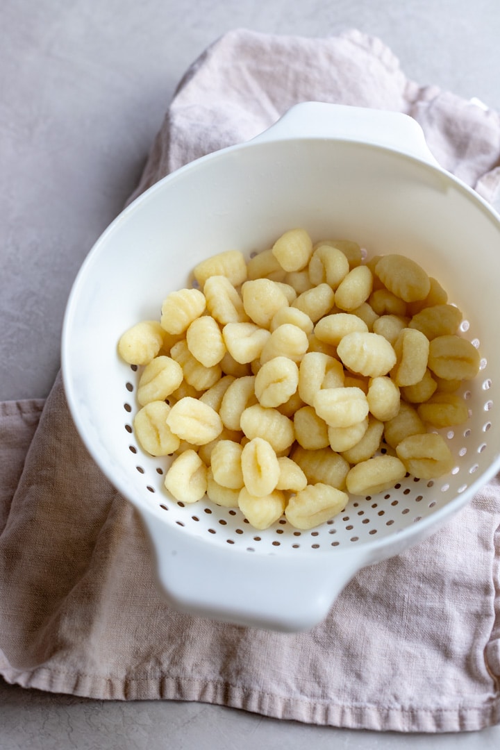 Gnocchi with Pesto and Charred Cherry Tomatoes Nourish and Fete
