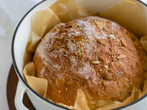 No-Knead Dutch Oven Bread Recipe