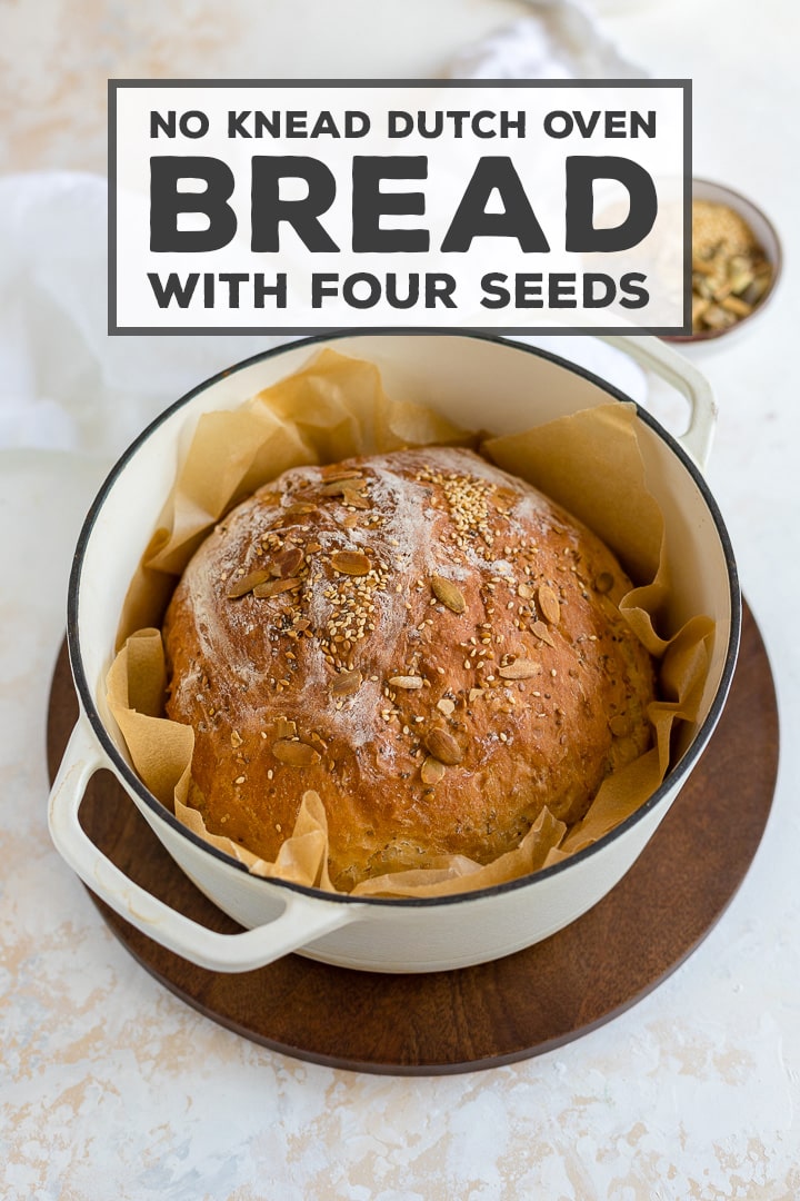 THE BEST HOMEMADE BREAD - and seriously easy to make, even if you're not used to baking with yeast! Baked in a Dutch oven, NO kneading required, and can be made to eat the same day - no need to let it rise overnight. Your whole family will inhale this bread! #bread #dutchoven #nokneadbread