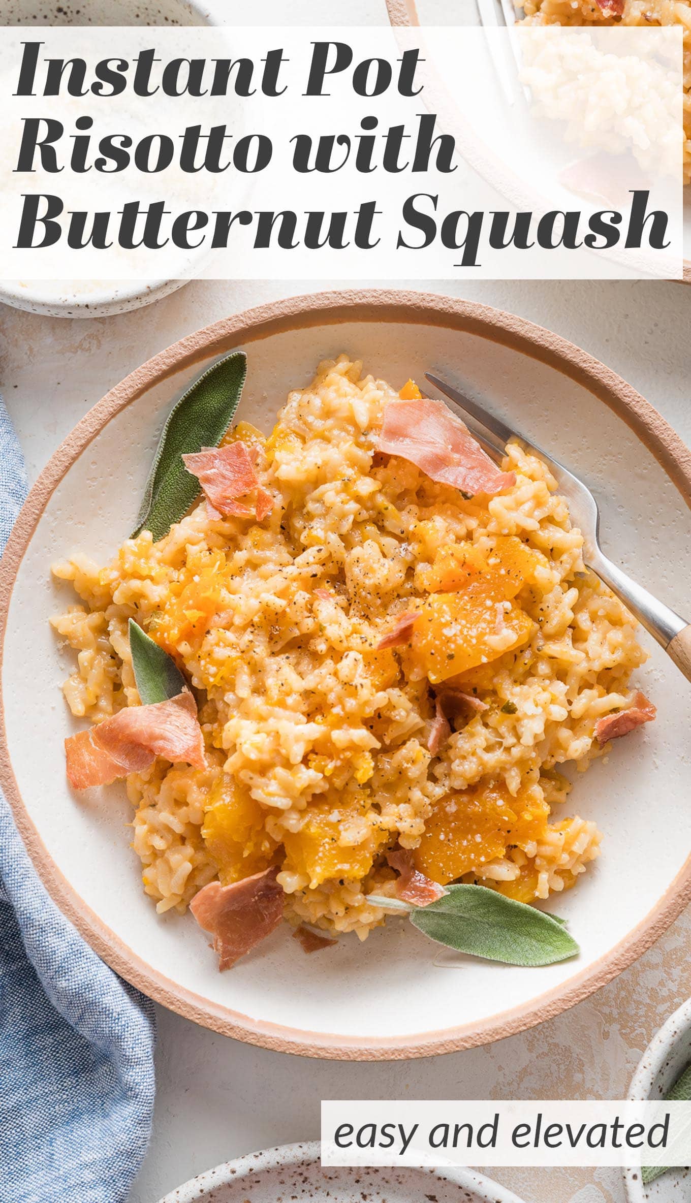 Instant Pot Butternut Squash Risotto Nourish and Fete
