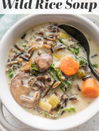 Creamy, hearty, and so good for you, this Instant Pot Wild Rice Soup will warm you from the inside out. It's got a rich broth, tender vegetables, and plenty of filling mushrooms and rice. And of course it's easy and hands-off to make!