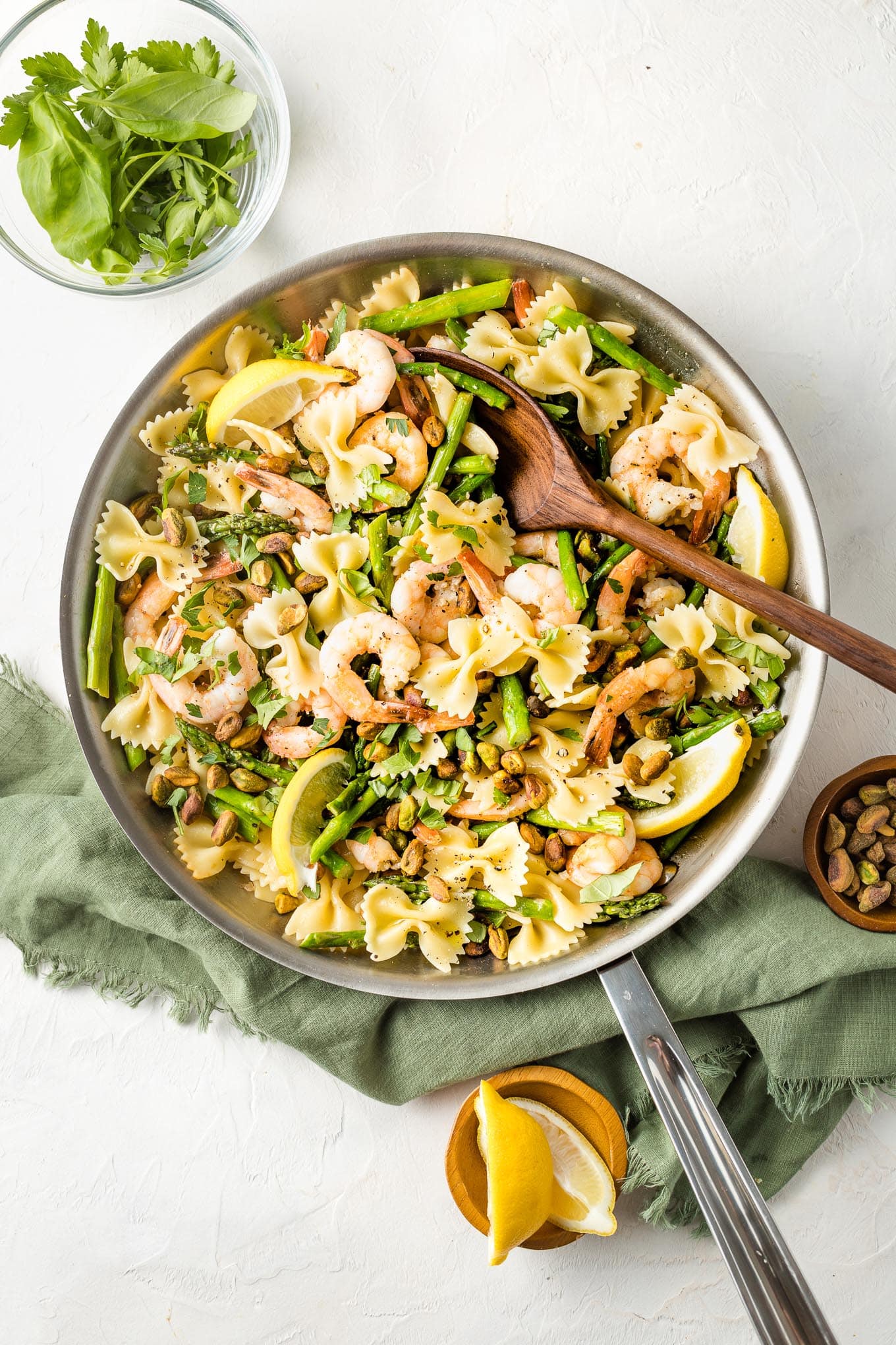 Shrimp and Asparagus Skillet