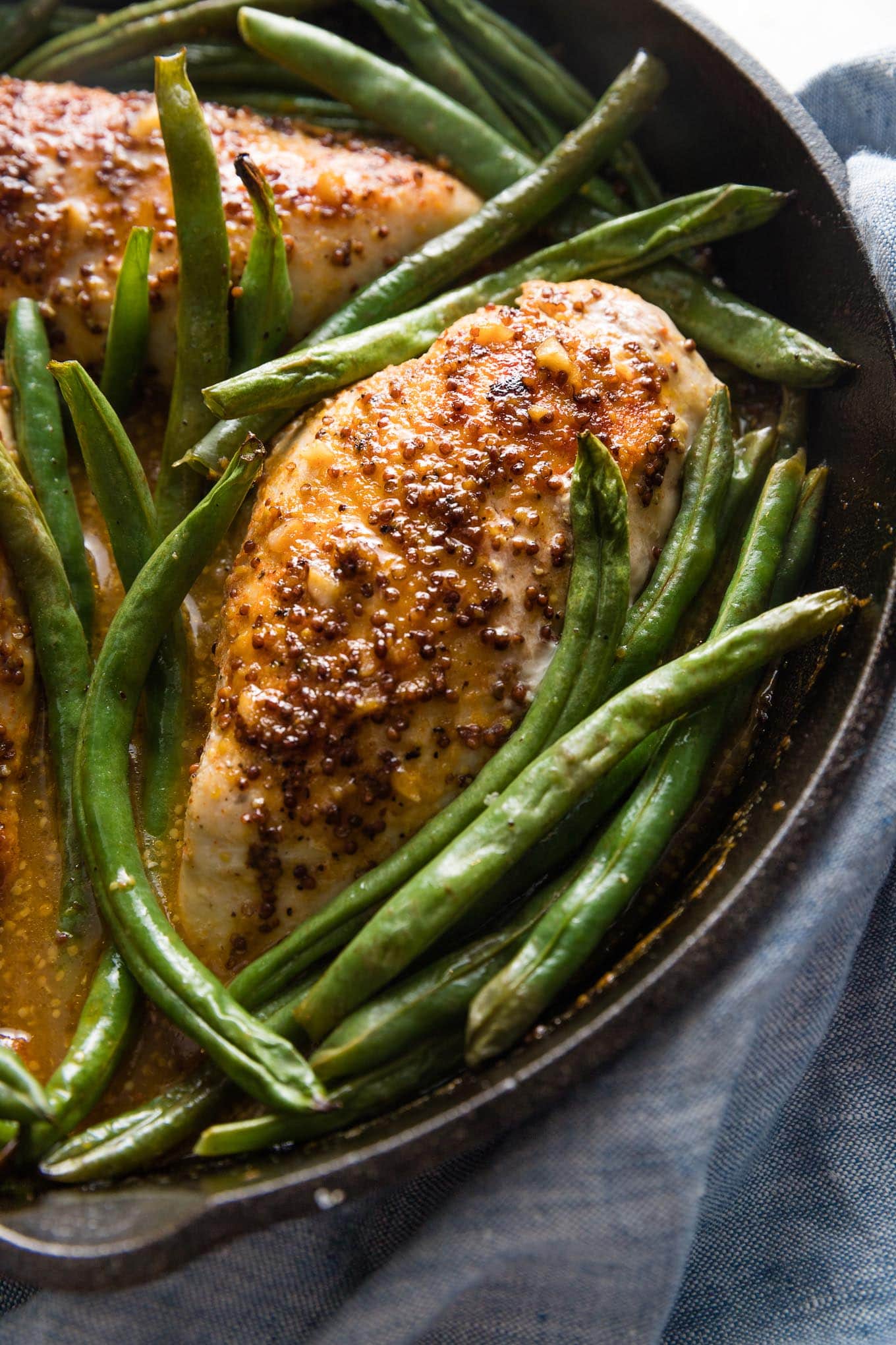 Honey Mustard Chicken Skillet Nourish and Fete