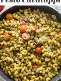 With this classic recipe for Pesto Cavatappi, a fan favorite Noodles & Company dish is unbelievably easy to re-create at home in just 25 minutes. This is tested and perfected for busy nights and family meals!