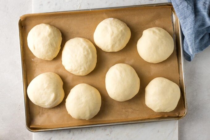 Puffy rolls.