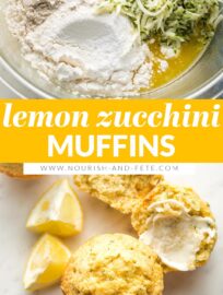 Healthy lemon zucchini muffins are incredibly delicious, with a light crumb and fresh lemon flavor! This is the BEST way to use that garden fresh zucchini!