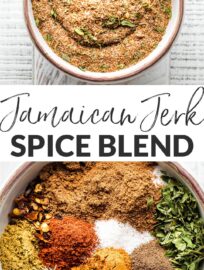 Save money and customize your own Jamaican Jerk seasoning right at home! Spicy, sweet, utterly irresistible - perfect with chicken, fish, veggies, and more!