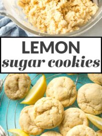 Lemon Sugar Cookies are simple yet irresistible, with light citrus flavor and buttery soft texture. Made in ONE bowl with everyday ingredients.