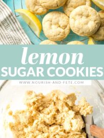 Lemon Sugar Cookies are simple yet irresistible, with light citrus flavor and buttery soft texture. Made in ONE bowl with everyday ingredients.
