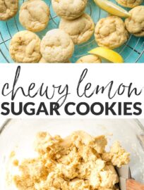 Lemon Sugar Cookies are simple yet irresistible, with light citrus flavor and buttery soft texture. Made in ONE bowl with everyday ingredients.