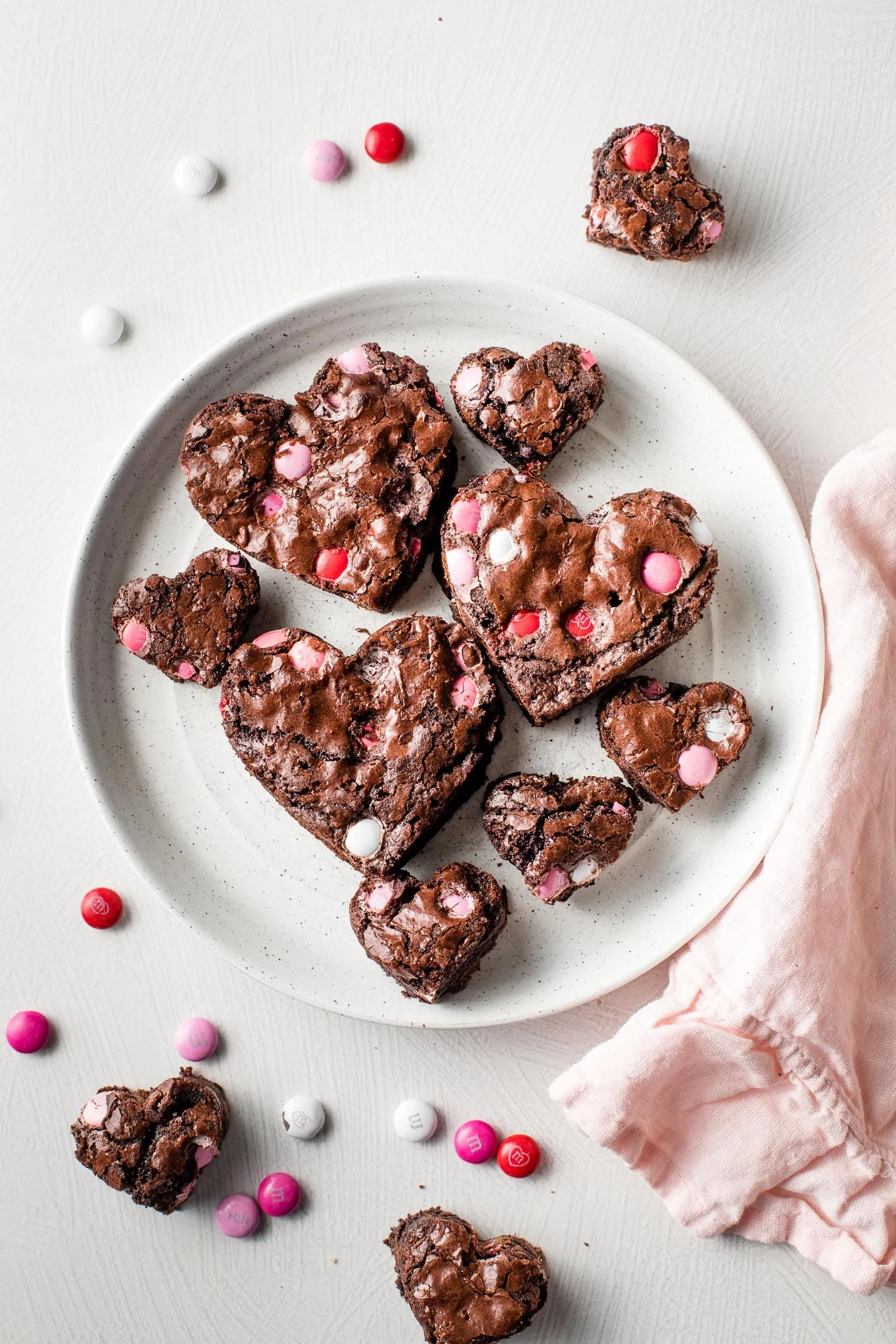 Heart-Shaped Brownies