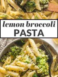 This quick yet hearty Lemon Broccoli Pasta is a true one-pot meal perfect for busy days. Tender broccoli, fresh garlic and lemon, and salty Parmesan combine to make this simple pasta shine.