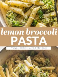 This quick yet hearty Lemon Broccoli Pasta is a true one-pot meal perfect for busy days. Tender broccoli, fresh garlic and lemon, and salty Parmesan combine to make this simple pasta shine.