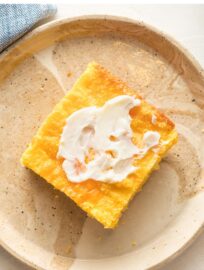 Perfect buttermilk cornbread with cheddar cheese made in minutes - no mixer required! Tender center, slightly crisp edges, pure heaven.