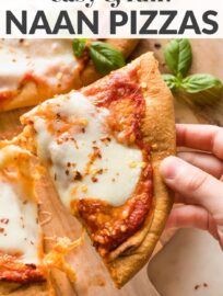 This easy Naan Pizza takes just 10 minutes to toss together but delivers a delicious, fun, and totally customizable dinner your whole family will adore.
