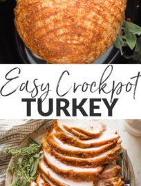 This easy recipe for turkey breast in the slow cooker takes just 10 minutes of prep and turns out the most tender, juicy, and flavorful turkey.