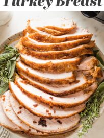 This easy recipe for turkey breast in the slow cooker takes just 10 minutes of prep and turns out the most tender, juicy, and flavorful turkey.