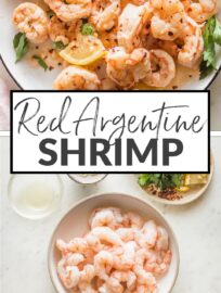 Curious about how to cook red Argentine shrimp? This easy recipe is flavorful, fast, and delicious. Simple ingredients come together into an amazing pan sauce. Serve with your favorite grain or veggies for a quick yet elegant dinner.
