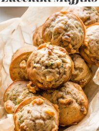 These delicious Banana Zucchini Muffins pack a little veggie and fruit into a tender, lightly sweet and spiced package that everyone will devour. Easy to make with a one-bowl batter and quick baking time. Freezer-friendly for make-ahead breakfasts. We love adding walnuts, but they're optional. (Or add chocolate chips for a real treat!)
