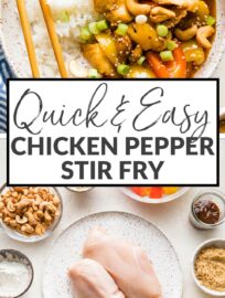 This simple Chicken and Pepper Stir Fry is easy to make with everyday ingredients. It's fast, flavorful, and packs protein and veggies into one cozy bowl. Serve with steamed rice or extra veggies for a meal everyone can enjoy.