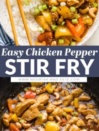 This simple Chicken and Pepper Stir Fry is easy to make with everyday ingredients. It's fast, flavorful, and packs protein and veggies into one cozy bowl. Serve with steamed rice or extra veggies for a meal everyone can enjoy.