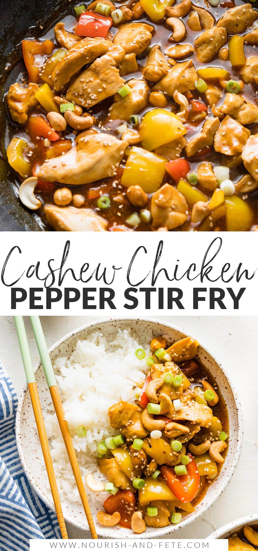 Chicken and Bell Pepper Stir Fry - Nourish and Fete