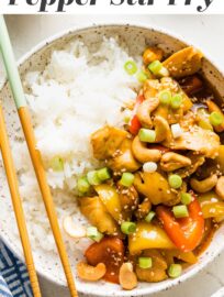 This simple Chicken and Pepper Stir Fry is easy to make with everyday ingredients. It's fast, flavorful, and packs protein and veggies into one cozy bowl. Serve with steamed rice or extra veggies for a meal everyone can enjoy.