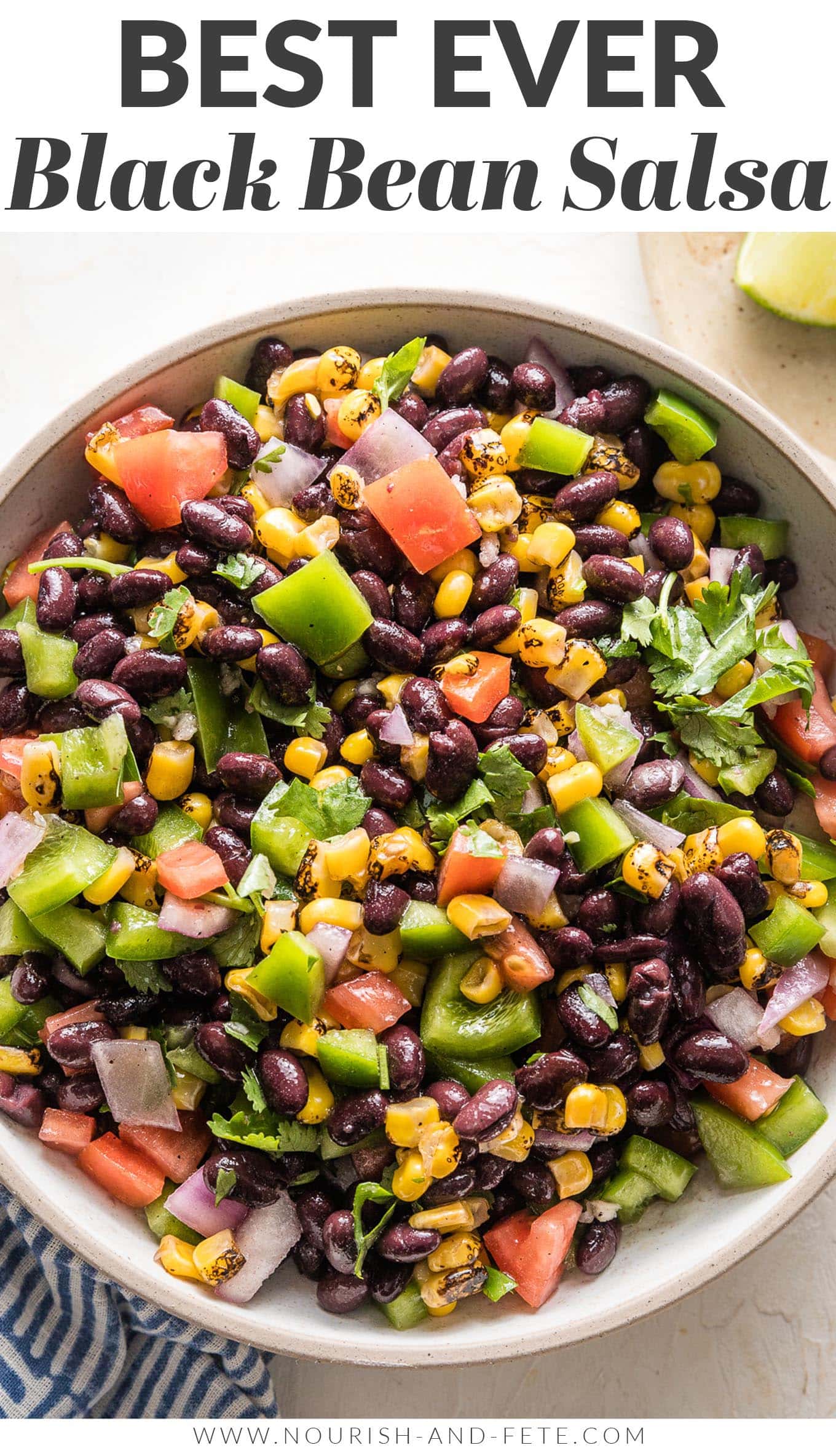 Black Bean Salsa Nourish and Fete