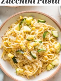This irresistible pasta with zucchini, corn, and garlicky toasted breadcrumbs is ready in about 25 minutes and uses everyday ingredients. Crisp-tender veggies, a light sauce, and plenty of Parmesan complete the meal.