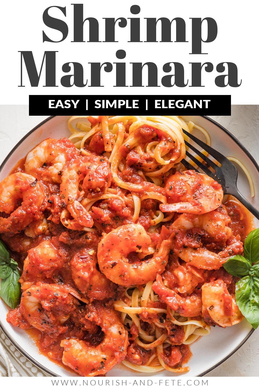 Shrimp Marinara (Tested & Perfected) Nourish and Fete